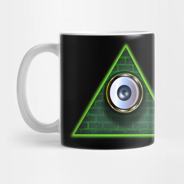 Evil Eye - Illuminati All Seeing Eye by geodesyn